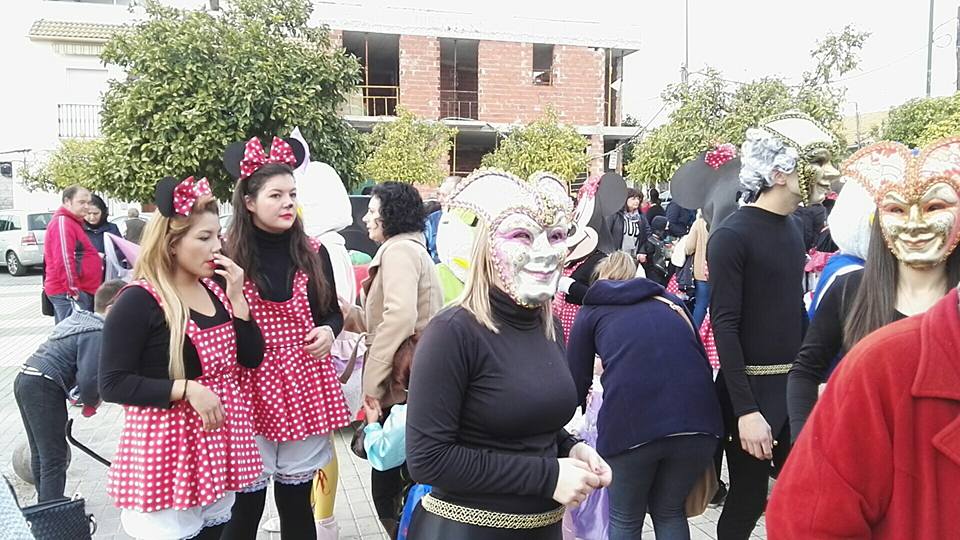Fotografías de Carnaval en la calle de Cabra
